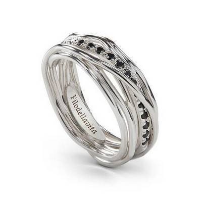 Anello Rubinia Donna Classic Collection Filo Della Vita in Diamante AN7ABN-18 - AN7ABN-18